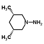CAS 登录号：168272-95-5， (3R,5S)-3,5-二甲基-1-哌啶胺