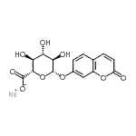 CAS#: 168286-98-4, Sodium 2-oxo-2H-chromen-7-yl beta-D-glucopyranosiduronate