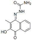 CAS#: 168423-06-1, [(4-Hydroxy-3-Methyl-2-Oxonaphthalen-1-Ylidene)Amino]Urea