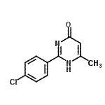 CAS#: 16858-20-1, 2-(4-Chlorophenyl)-6-Methyl-4-Pyrimidinol