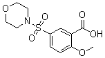 CAS#: 168890-59-3, 2-Methoxy-5-(4-Morpholinylsulfonyl)-Benzoic Acid