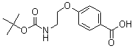 CAS#: 168892-66-8, 4-[2-[[(1,1-Dimethylethoxy)Carbonyl]Amino]Ethoxy]-Benzoic Acid
