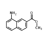 CAS#: 168901-53-9, Methyl 8-Amino-2-Naphthoate