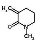 CAS#: 1690-73-9, 1-Methyl-3-Methylene-2-Piperidinone