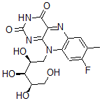 CAS 登录号:1691-79-8, 8-氟-8-去甲基核黄素