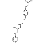 CAS#: 1692-26-8, (4-{2-[(2-Hydroxy-3-Phenoxypropyl)Amino]Ethoxy}Phenoxy)Acetic Acid