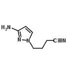 CAS#: 169266-68-6, 4-(3-Amino-1H-Pyrazol-1-Yl)Butanenitrile