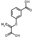 CAS#: 16929-37-6, 3-[(1-Carboxyvinyl)Oxy]Benzoic Acid