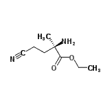 CAS#: 169390-29-8, Ethyl 2-Methyl-5-Nitrilo-D-Norvalinate