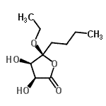CAS#: 169396-07-0, (3S,4R,5S)-5-Butyl-5-Ethoxy-3,4-Dihydroxydihydro-2(3H)-Furanone