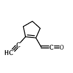 CAS#: 169522-24-1, 2-(2-Ethynyl-1-cyclopenten-1-yl)ethenone