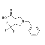CAS#: 169750-31-6, 1-Benzyl-4-(Trifluoromethyl)-3-Pyrrolidinecarboxylic Acid