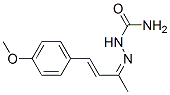 CAS 登录号：16983-76-9， 4-(4-甲氧基苯基)-3-丁烯-2-酮缩氨基脲