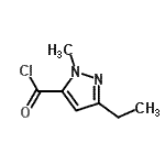 CAS#: 169885-18-1, 3-Ethyl-1-Methyl-1H-Pyrazole-5-Carbonyl Chloride