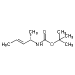 CAS#: 170080-36-1, 2-Methyl-2-Propanyl (2S,3E)-3-Penten-2-Ylcarbamate