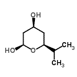 CAS#: 170114-50-8, (2R,4S,6S)-6-Isopropyltetrahydro-2H-Pyran-2,4-Diol