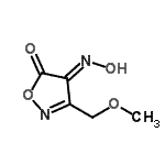 CAS#: 170149-34-5, (4E)-4-(Hydroxyimino)-3-(Methoxymethyl)-1,2-Oxazol-5(4H)-One