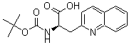 CAS#: 170157-64-9, (R)-alpha-[[(1,1-Dimethylethoxy)Carbonyl]Amino]-2-Quinolinepropanoic acid