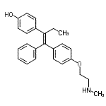 CAS#: 170171-12-7, 4-[(1E)-1-{4-[2-(Methylamino)Ethoxy]Phenyl}-1-Phenyl-1-Buten-2-Yl]Phenol