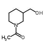 CAS 登录号：170302-87-1， 1-[3-(羟基甲基)-1-哌啶基]乙酮