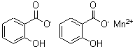 CAS 登录号：17032-49-4， 二(2-羟基苯甲酸)锰(2+)