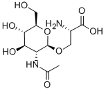 CAS#: 17041-36-0, O-[2-(Acetylamino)-2-Deoxy-beta-D-Glucopyranosyl]-L-Serine