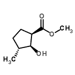 CAS#: 170422-96-5, Methyl (1R,2S,3R)-2-Hydroxy-3-Methylcyclopentanecarboxylate