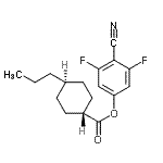 CAS#: 170447-78-6, (4-Cyano-3,5-Difluoro-Phenyl) 4-Propylcyclohexane-1-Carboxylate