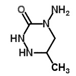 CAS#: 170501-06-1, 4-Amino-6-Methyl-1,2,4-Triazinan-3-One