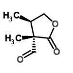 CAS#: 170501-52-7, (3S,4R)-3,4-Dimethyl-2-Oxotetrahydro-3-Furancarbaldehyde