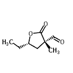 CAS#: 170501-56-1, (3S,5S)-5-Ethyl-3-Methyl-2-Oxotetrahydro-3-Furancarbaldehyde