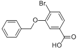 CAS 登录号：17054-27-2， 4-溴-3-(苯基甲氧基)-苯甲酸