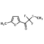 CAS#: 170654-37-2, 2,2-Difluoro-1-(5-Methyl-2-Furyl)-2-(Methylsulfanyl)Ethanone