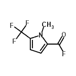 CAS#: 170693-22-8, 1-Methyl-5-(Trifluoromethyl)-1H-Pyrrole-2-Carbonyl Fluoride