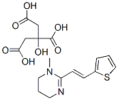 CAS 登录号：17076-90-3， 1,4,5,6-四氢-1-甲基-2-[2-(2-噻吩基)乙烯基]嘧啶柠檬酸盐