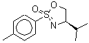 CAS 登录号：170900-87-5， (4R)-4-异丙基-2-(4-甲基苯基)-4,5-二氢-1,2lambda<sup>4</sup>,3-氧杂噻唑 2-氧化物