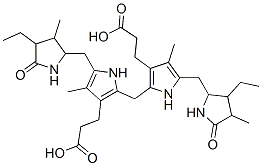 CAS#: 17095-63-5, 3-[2-[[3-(2-Carboxyethyl)-5-[(3-Ethyl-4-Methyl-5-Oxo-Pyrrolidin-2-Yl)Methyl]-4-Methyl-1H-Pyrrol-2-Yl]Methyl]-5-[(4-Ethyl-3-Methyl-5-Oxo-Pyrrolidin-2-Yl)Methyl]-4-Methyl-1H-Pyrrol-3-Yl]Propanoic Acid