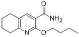 CAS#: 171011-09-9, 2-Butoxy-5,6,7,8-Tetrahydroquinoline-3-Carboxamide