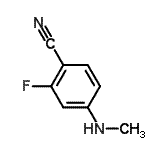 CAS#: 171049-40-4, 2-Fluoro-4-(Methylamino)Benzonitrile