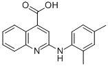 CAS#: 171204-19-6, 2-[(2,4-Dimethylphenyl)Amino]Quinoline-4-Carboxylic Acid