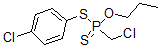 CAS 登录号:1713-98-0, 氯甲基二硫代膦酸S-(4-氯苯基)O-丙基酯