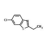 CAS#: 17142-83-5, 6-Chloro-2-Ethyl-1,3-Benzothiazole