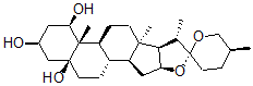 CAS#: 17149-95-0, (25S)-5beta-Spirostane-1beta,3beta,5-Triol