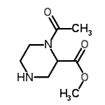 CAS#: 171504-96-4, Methyl 1-Acetyl-2-Piperazinecarboxylate