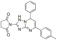 CAS#: 171668-03-4, 1-[5-(4-Methylphenyl)-7-Phenyl-1,7-Dihydro-[1,2,4]Triazolo[1,5-a]Pyrimidin-2-Yl]Pyrrolidine-2,5-Dione