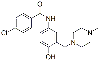 CAS#: 17183-40-3, 4-Chloro-4'-Hydroxy-3'-[(4-Methyl-1-Piperazinyl)Methyl]Benzanilide