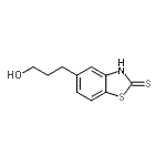 CAS#: 171874-54-7, 5-(3-Hydroxypropyl)-1,3-Benzothiazole-2(3H)-Thione