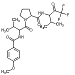 CAS#: 171964-73-1, N-(4-Methoxybenzoyl)Valyl-N-(1,1,1-Trifluoro-4-Methyl-2-Oxo-3-Pentanyl)Prolinamide