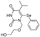 CAS#: 172255-86-6, 1-(2-Hydroxyethoxymethyl)-6-Phenylselanyl-5-Propan-2-Ylpyrimidine-2,4-Dione