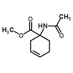 CAS#: 172299-70-6, Methyl 1-Acetamido-3-Cyclohexene-1-Carboxylate